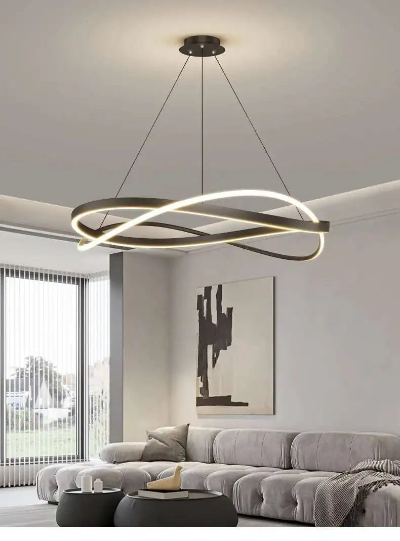 Moon motif LED pendant light 3406 