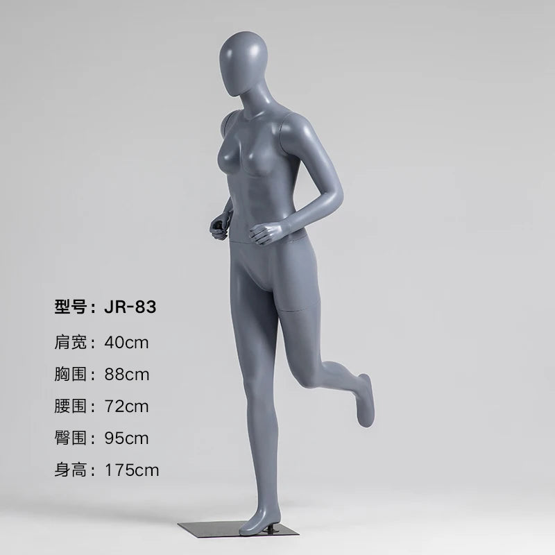筋肉型ランニングマネキン 24156