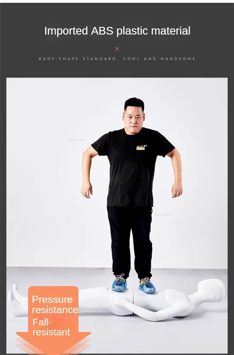 樹脂製全身男性マネキン 24155