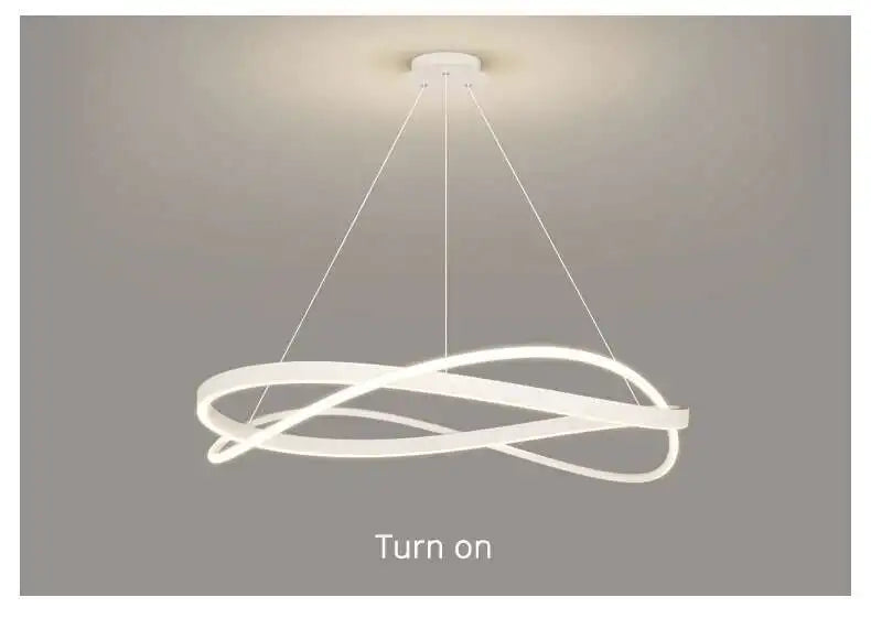 Moon motif LED pendant light 3406 