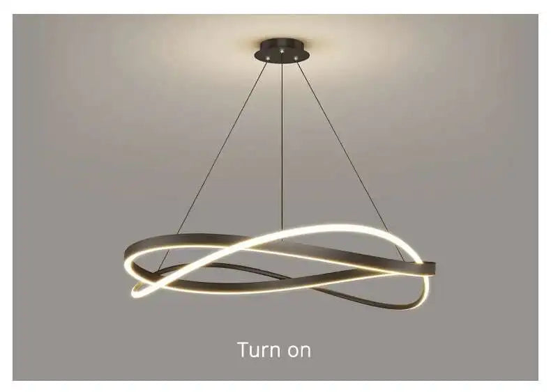 Moon motif LED pendant light 3406 