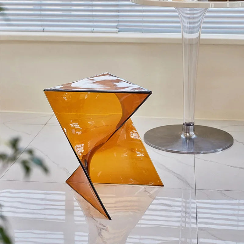 Acrylic living table, transparent 2502