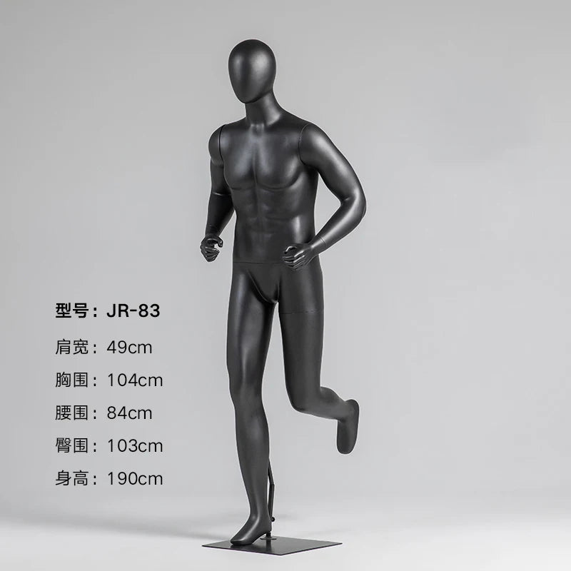 筋肉型ランニングマネキン 24156