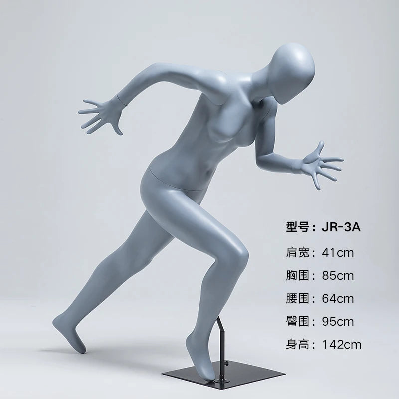 筋肉型ランニングマネキン 24156