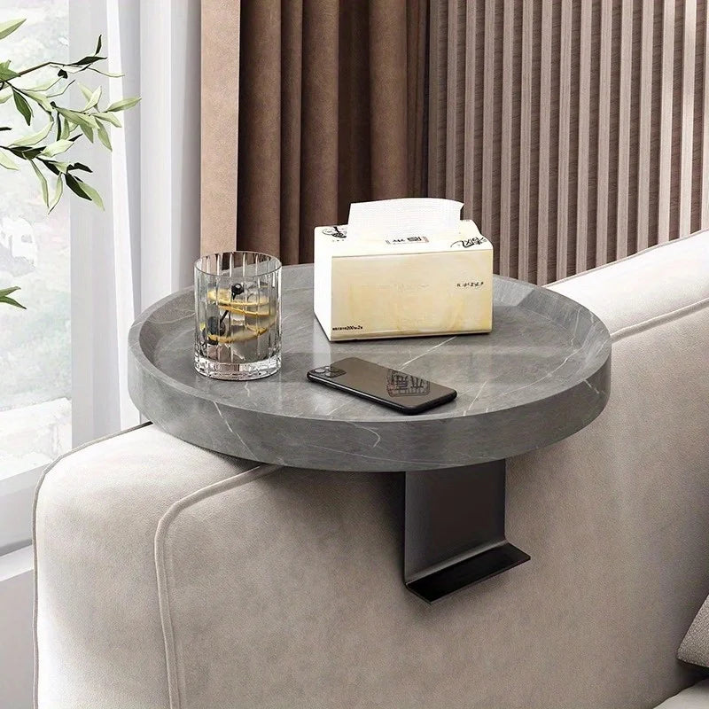 Mini Solid Wood Round Table for Side and Bed 2510