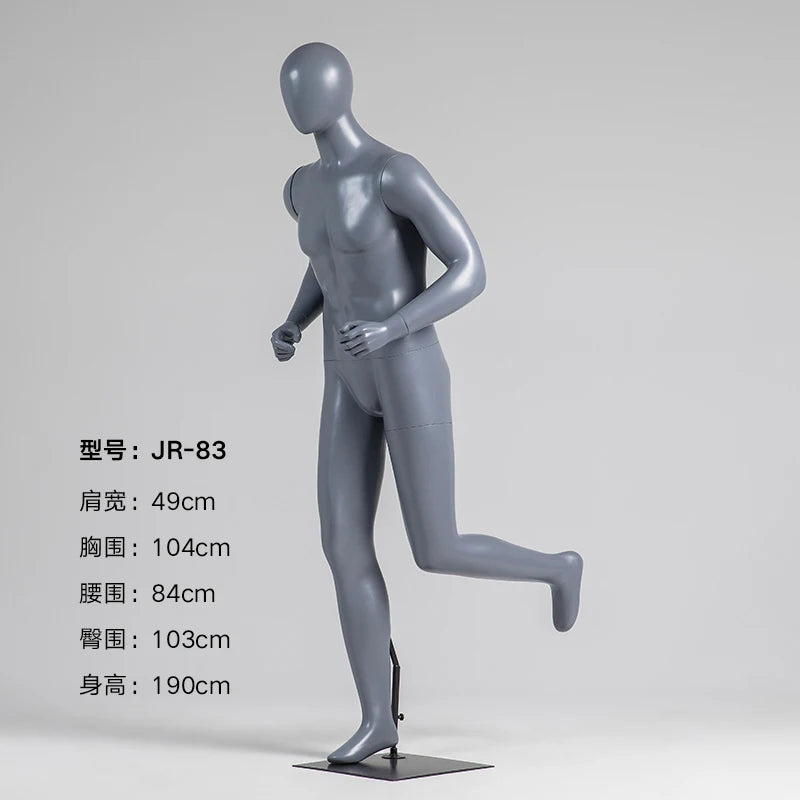 筋肉型ランニングマネキン 24156
