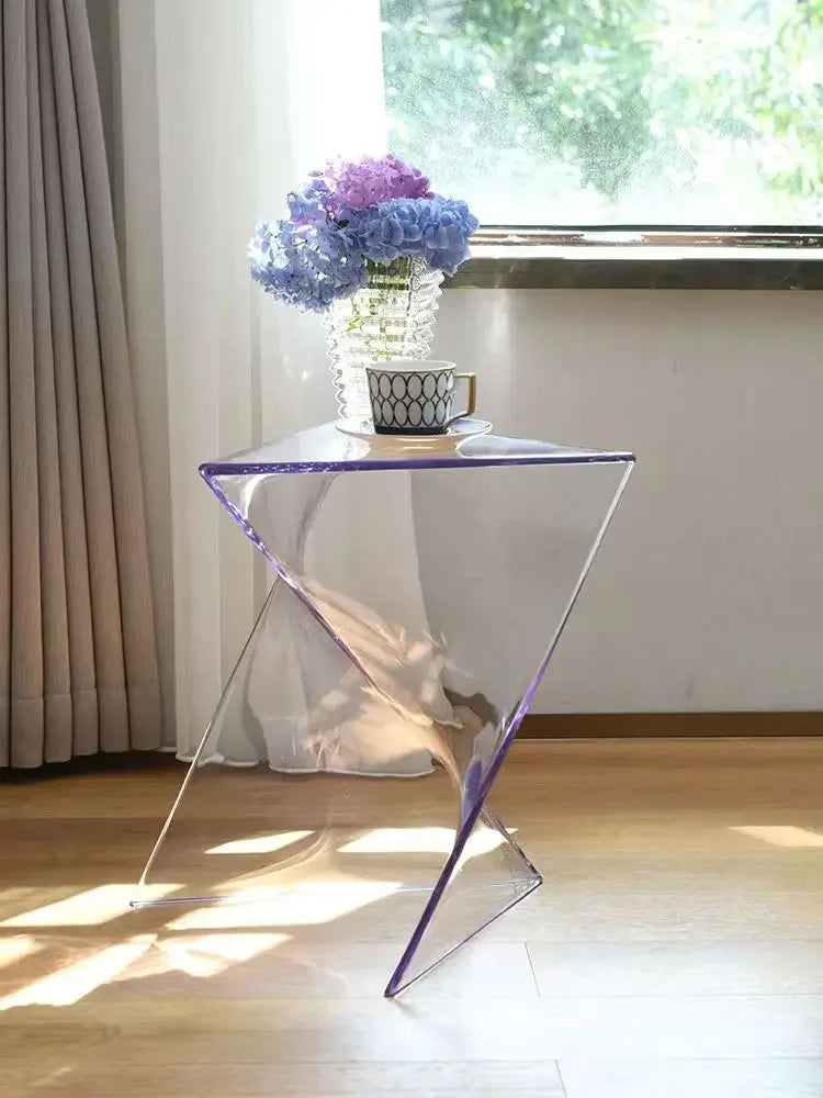 Acrylic living table, transparent 2502