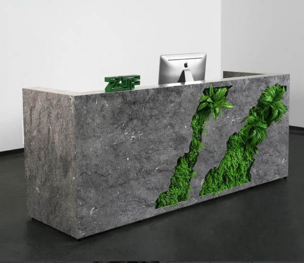 グリーンデザインフロントデスク 125