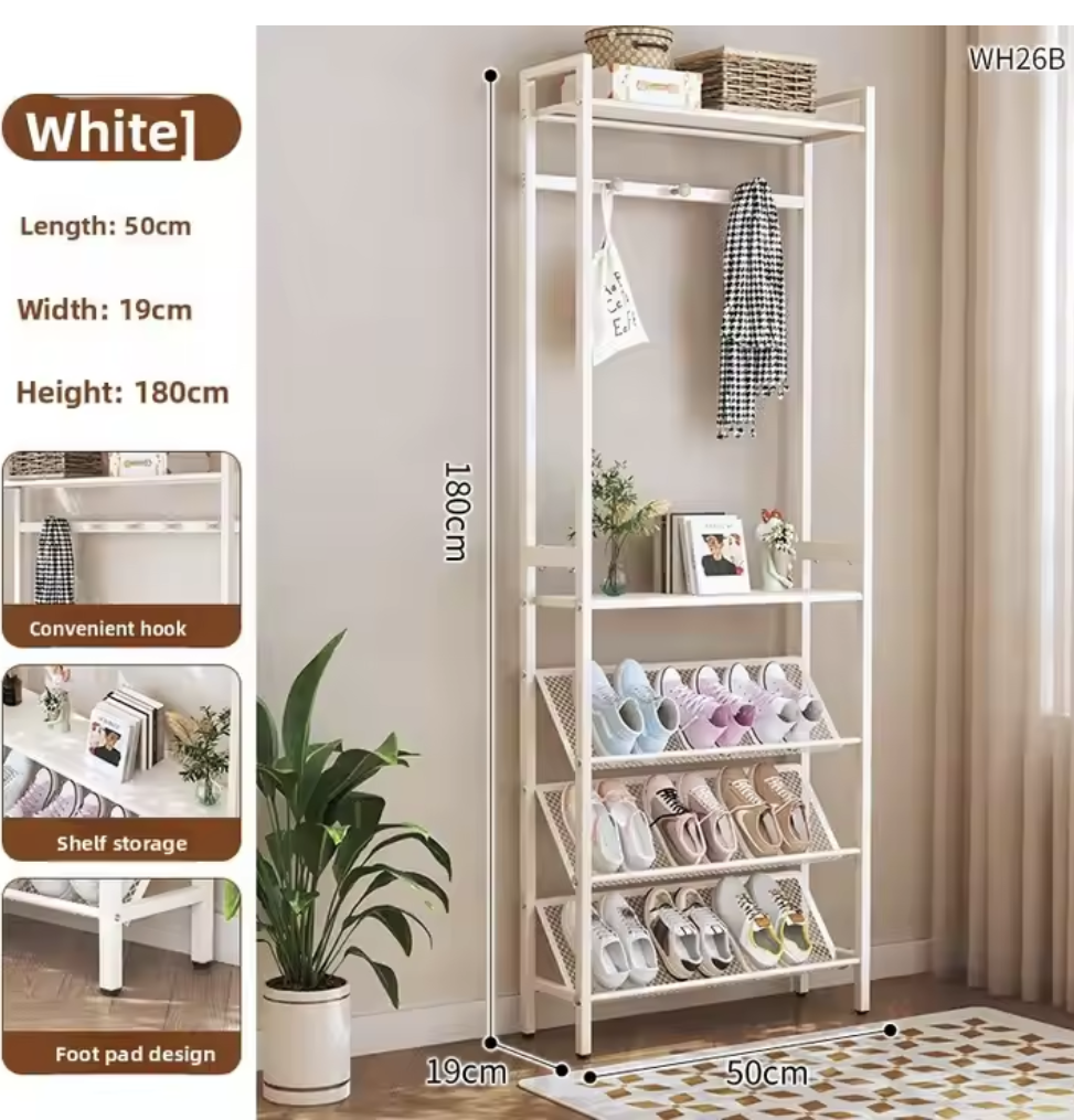 Space-saving bag rack 2617
