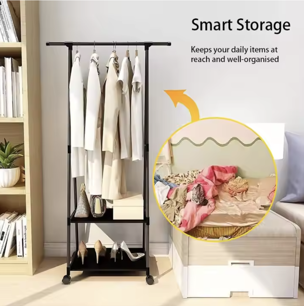Natural Shelf Hanger Rack 2614