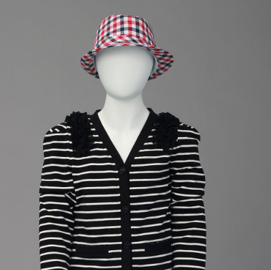 White full-body mannequin for children and juniors, suitable for store displays, model 24192