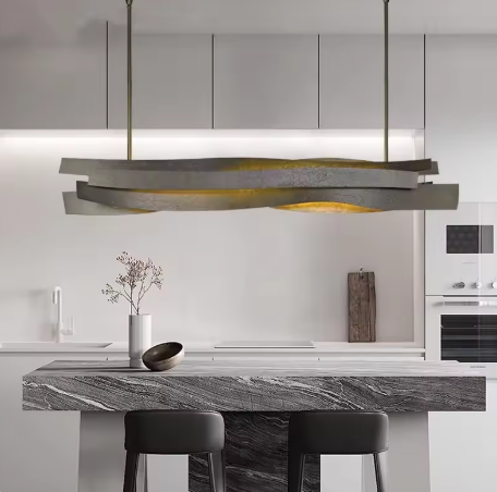 Long LED Wave Pendant Light Modern Design `3408