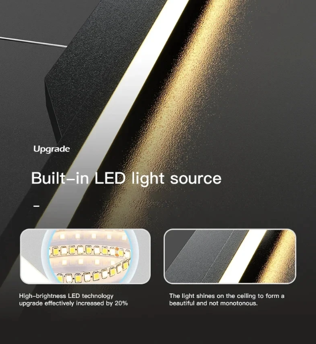 モダン LEDアーチペンダントライト ロング3409