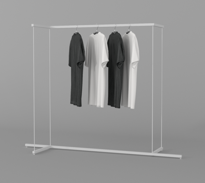 Fashion Shop Hanger Stand 103 | Hanger Rack