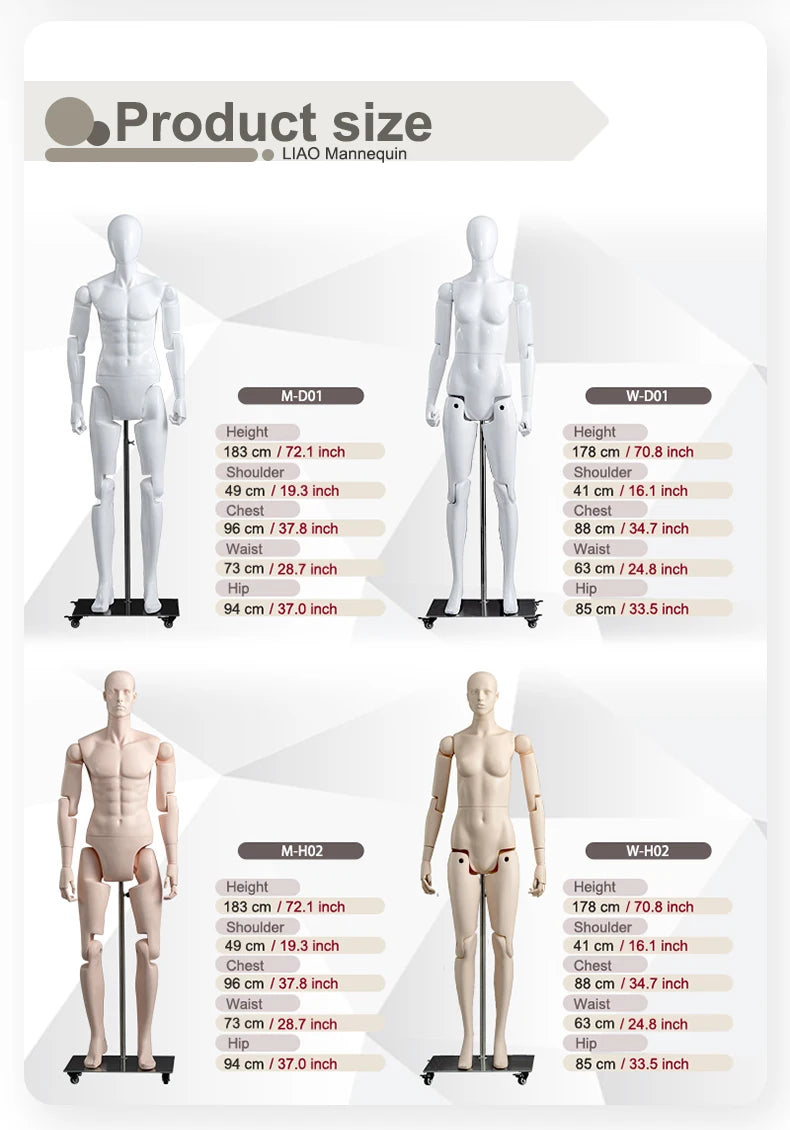 Multi-purpose robot style full body mannequin 24157