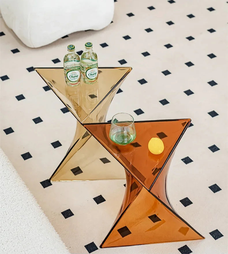 Acrylic living table, transparent 2502