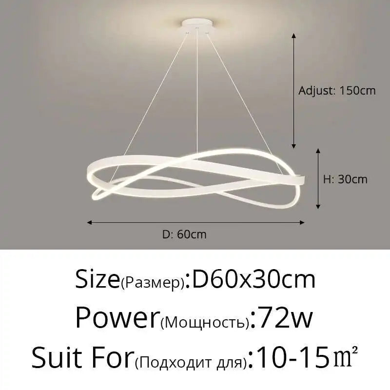 Moon motif LED pendant light 3406 