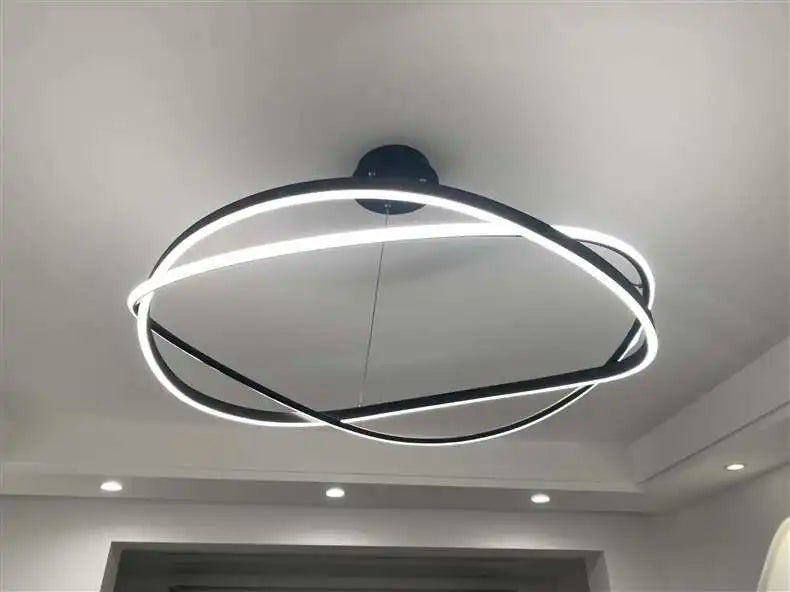 Moon motif LED pendant light 3406 