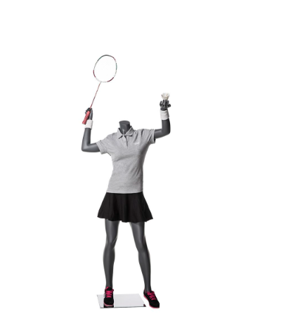 バドミントン 女性スポーツマネキン