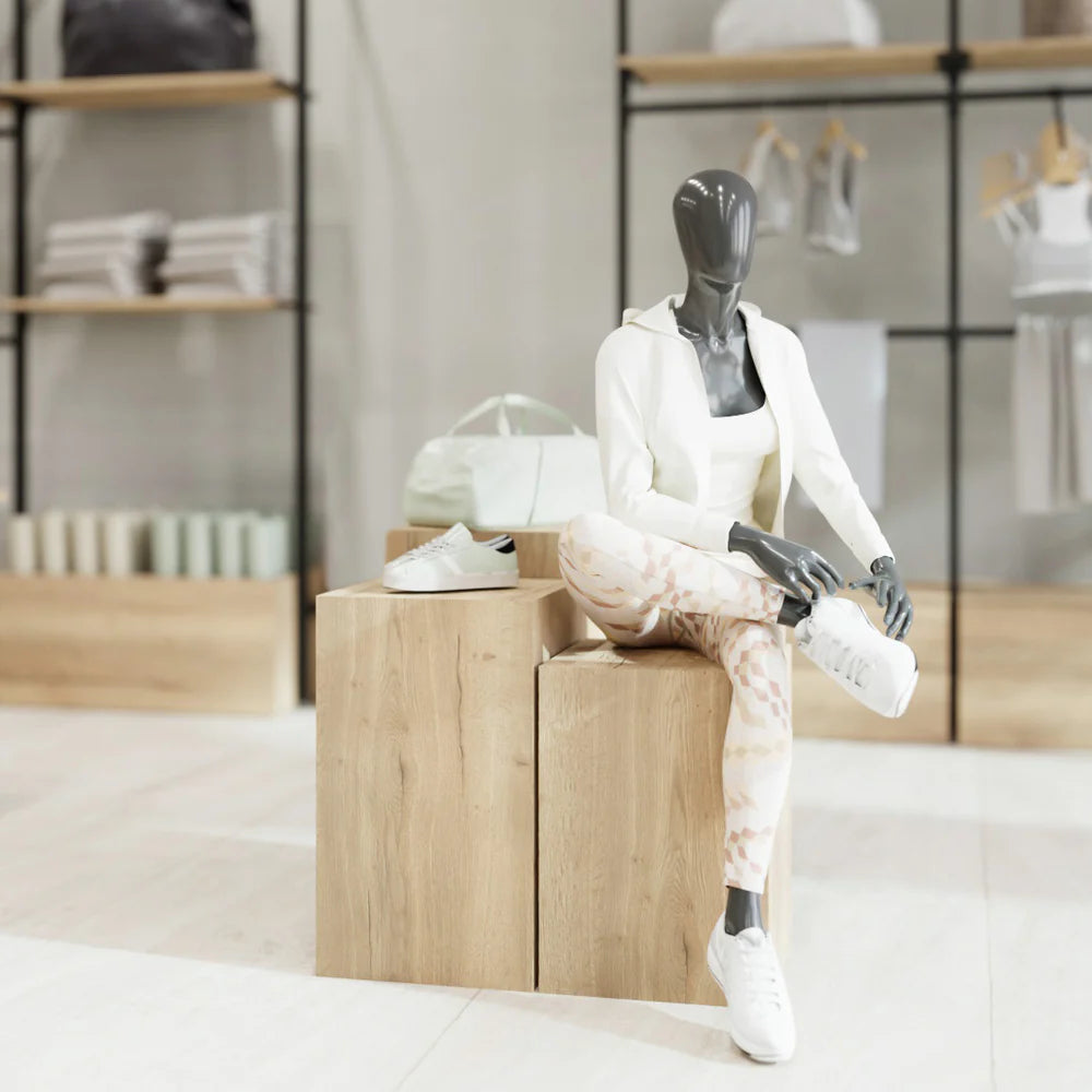 オークディスプレイキューブ商品展示用店舗什器