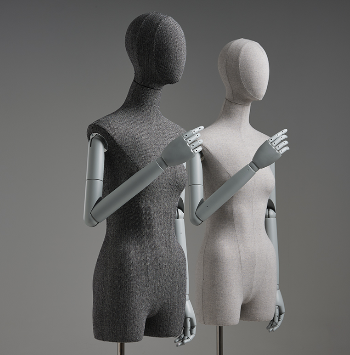 レディーストルソーマネキン・布製ボディ・店舗什器