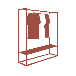 ディスプレイハンガーラック