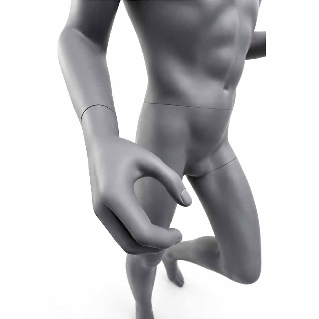 Soccer Mannequin Running 24186