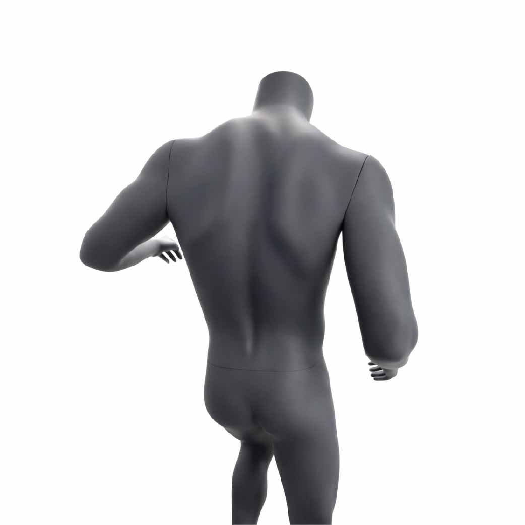 Soccer Mannequin Running 24186