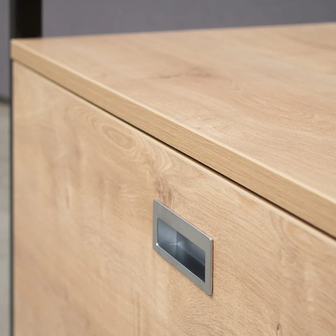 NEST シェルフ付きハンガーラック 引き出し収納 詳細
