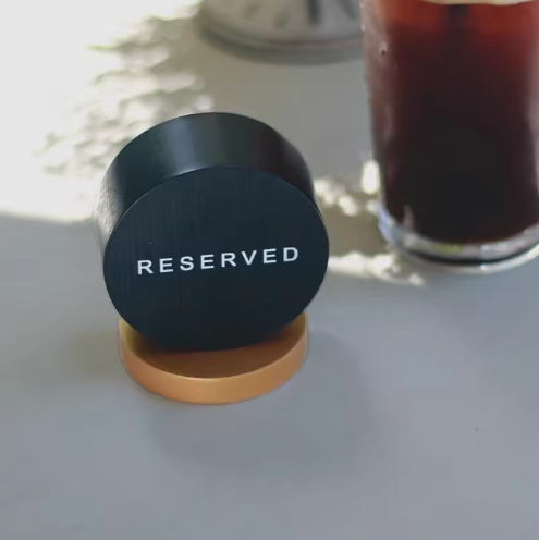 丸型 卓上サイン RESERVED レストラン用-2