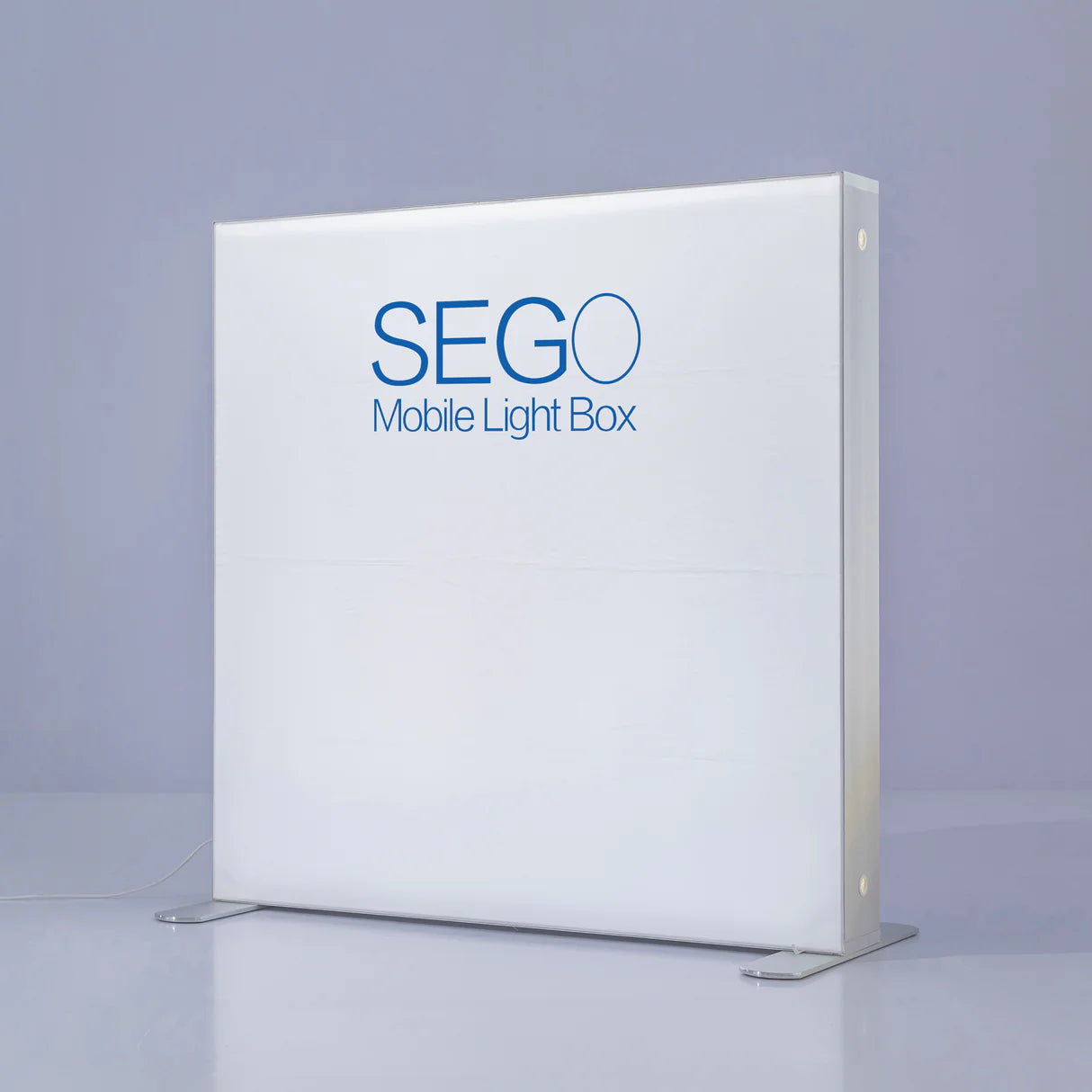 SEGO Mobile Light Box 自立式LEDライトボックスサインスタンド ホワイト