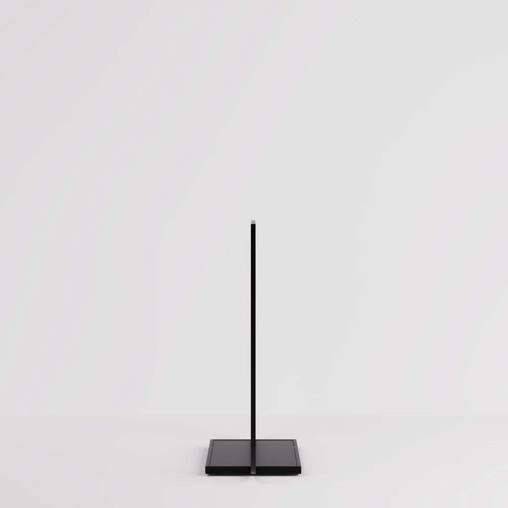Uライン ハンガーラック ブラックのフレーム形状｜WEONE