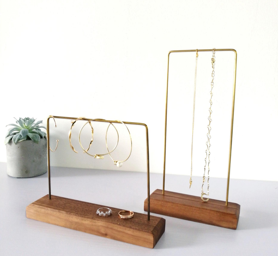 木製ディスプレイラックスタンド・店舗什器・ナチュラルデザイン